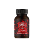 Low Dose psilocybin microdose capsules bottle