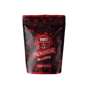 920 Extracts Microdose Gummies pouch